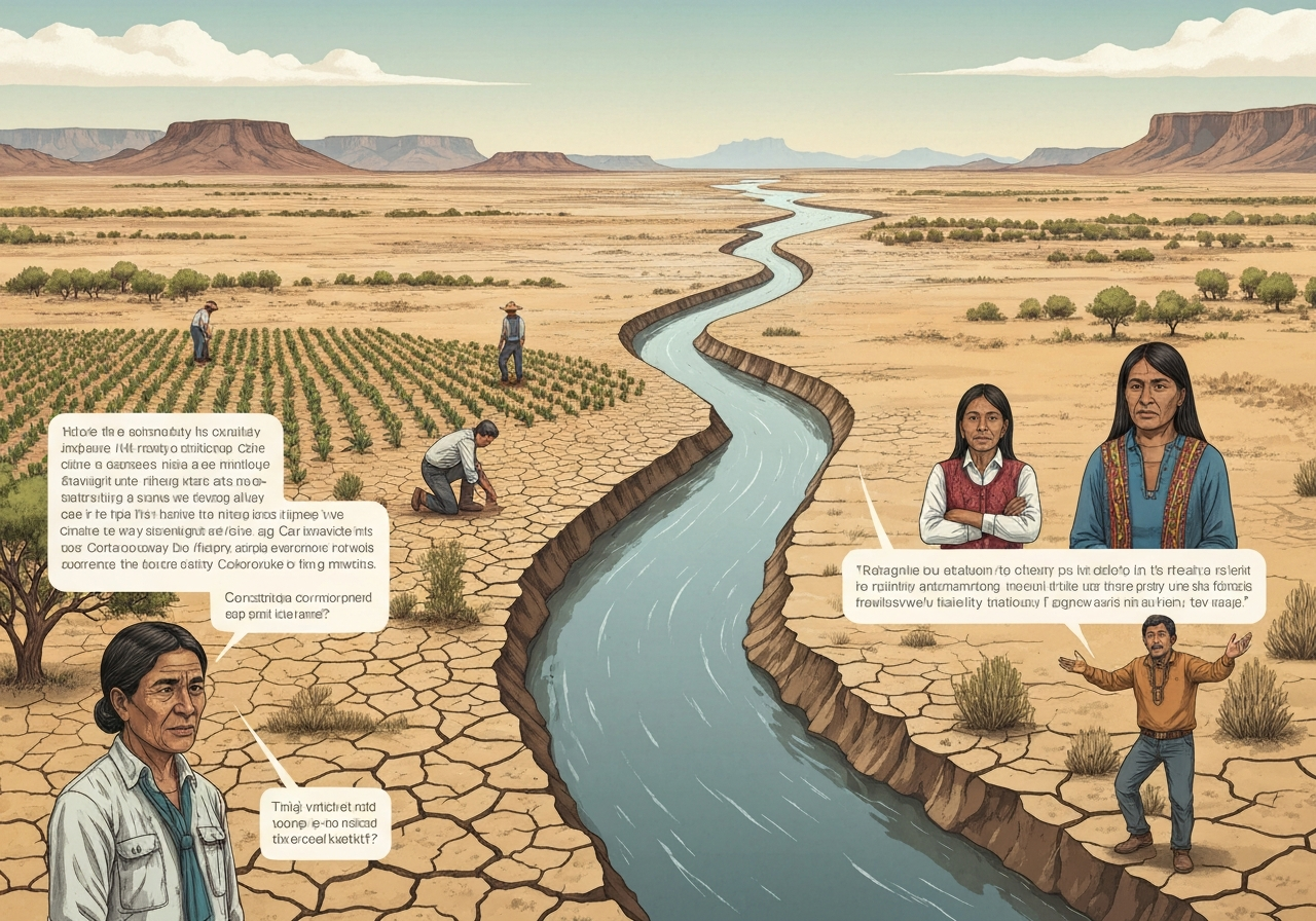 Stater avhengige av Colorado River mislykkes i å nå enighet om vannforvaltning