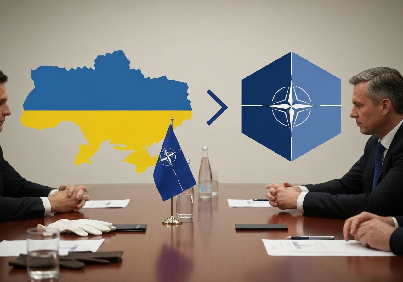 Ukraina avstår fra NATO-medlemskap til fordel for sikkerhetsgarantier