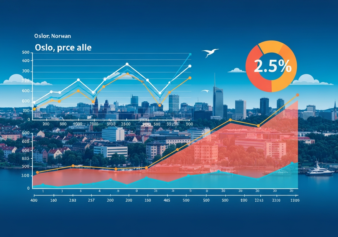 Obos-prisene i Oslo falt 2,5 prosent i mai