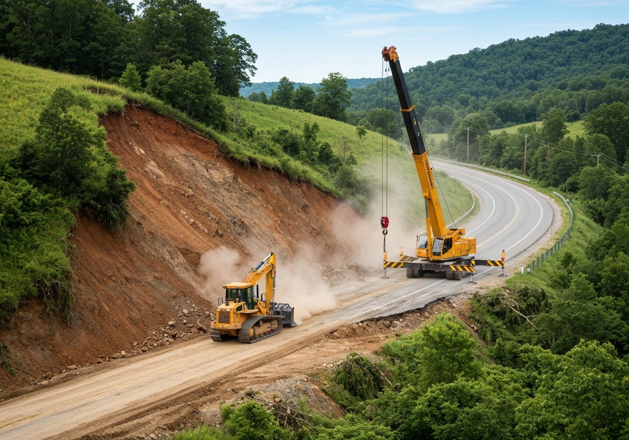 E6 gjenåpnet etter jordskred i Levanger