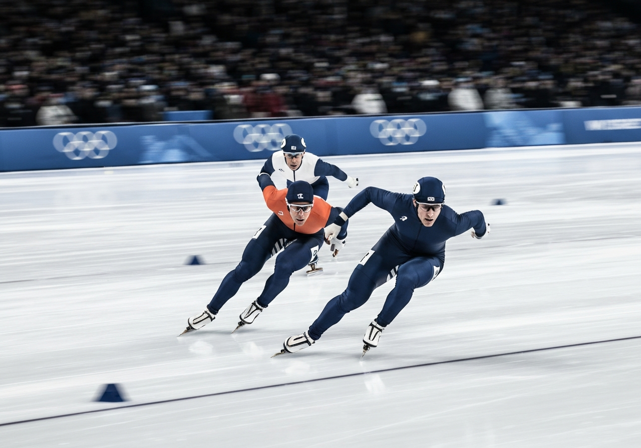 Femke Kok sikrer OL-gull på 500 meter med ny olympisk rekord