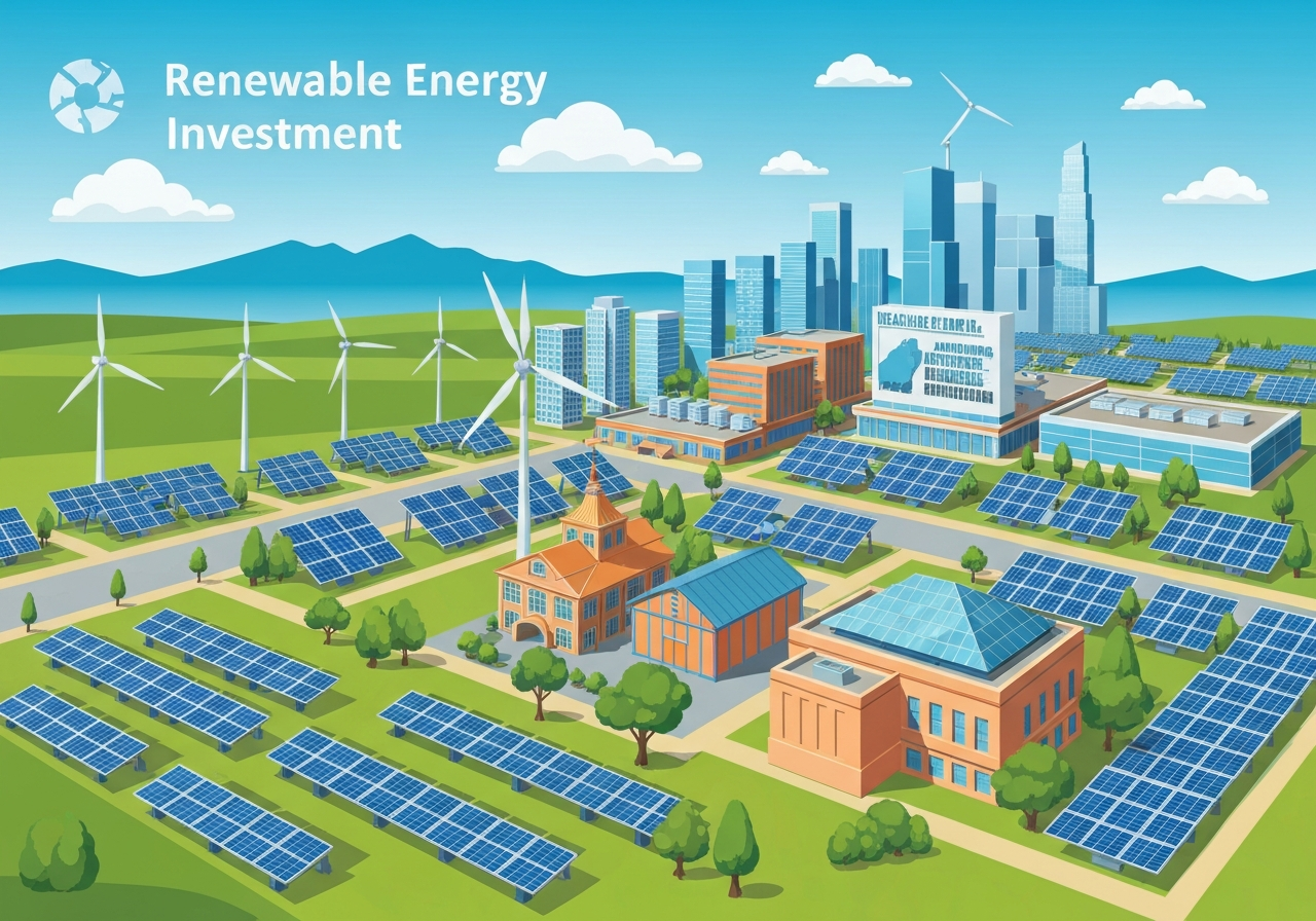 Oljefondet investerer i amerikansk fornybar energi