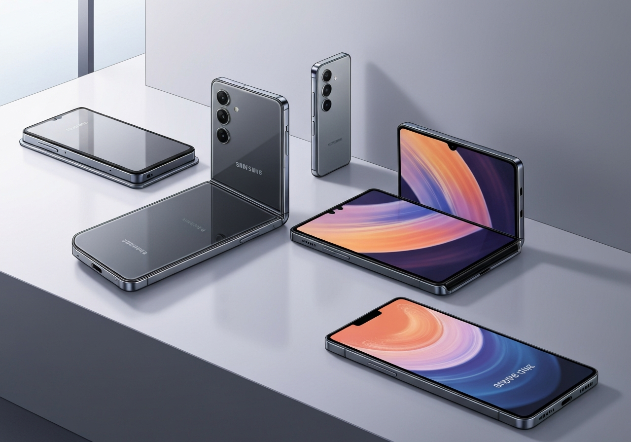 Samsung lanserer Galaxy Z Fold8 Ultra, Fold8 og Flip8