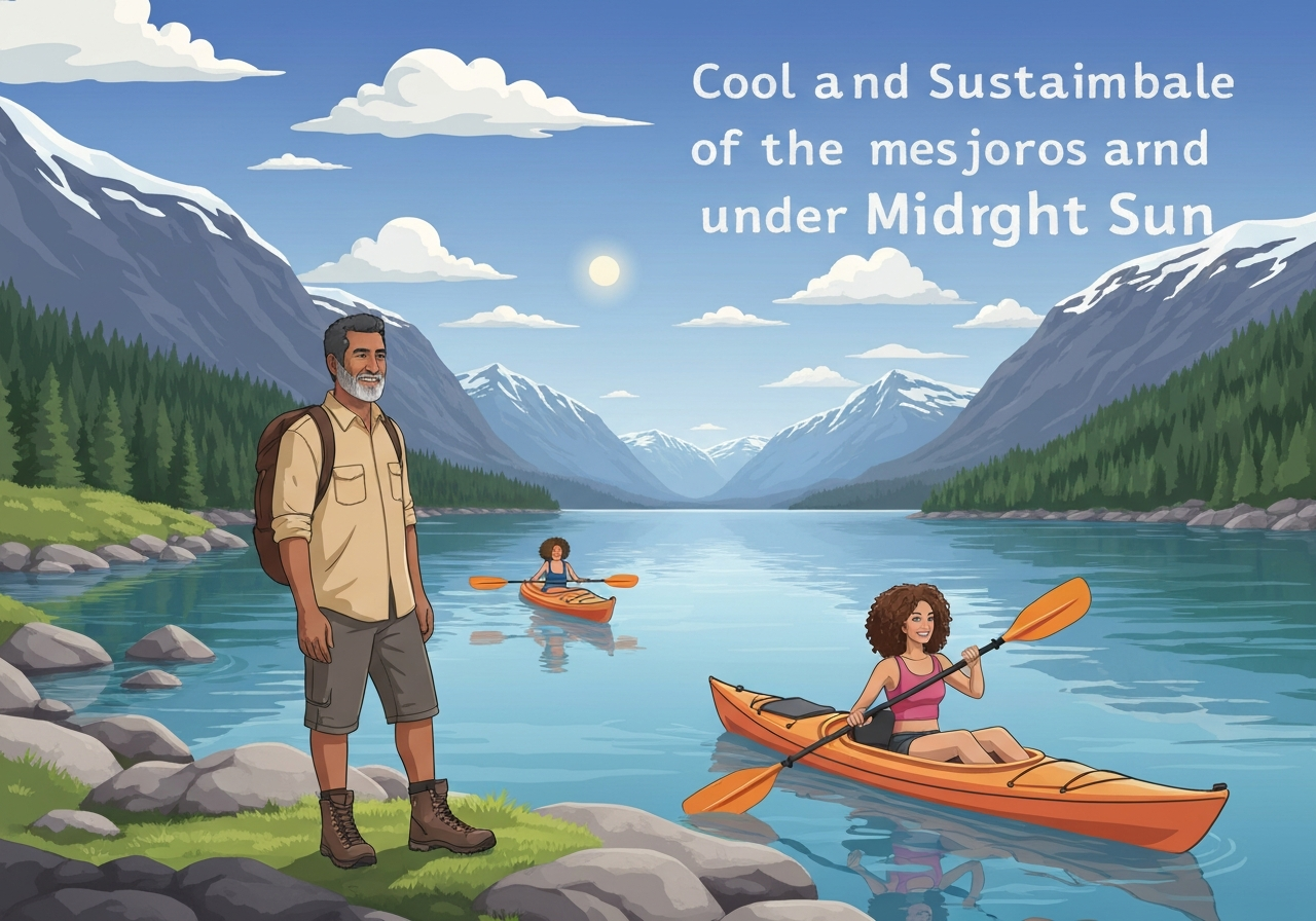 Nordiske land forbereder seg på økt turisme med "coolcations" sommeren 2026