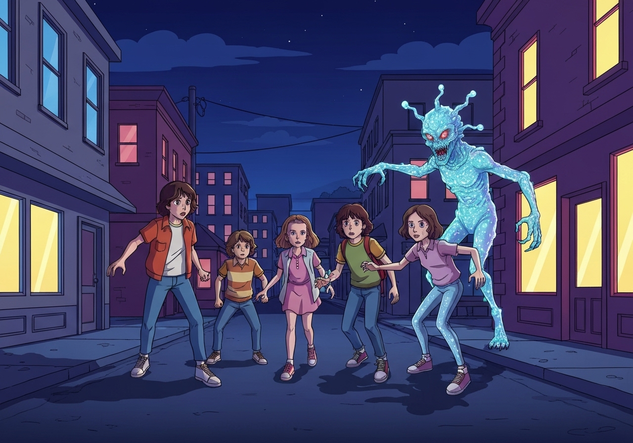 Netflix annonserer animert 'Stranger Things'-serie