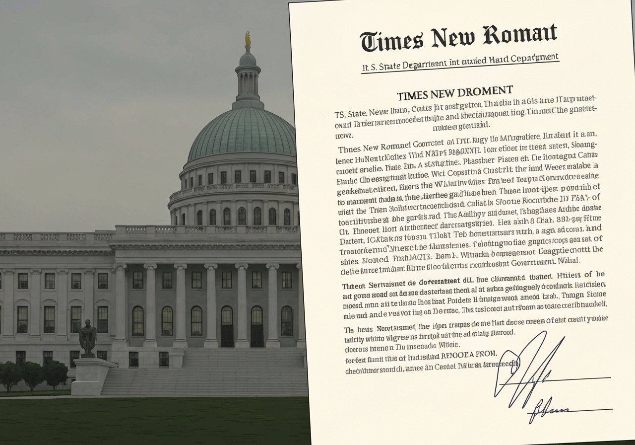 Rubio gjeninnfører Times New Roman i Utenriksdepartementet