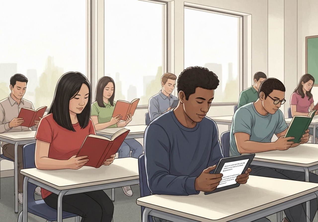 Skoler erstatter hele romaner med utdrag: En bekymringsfull trend