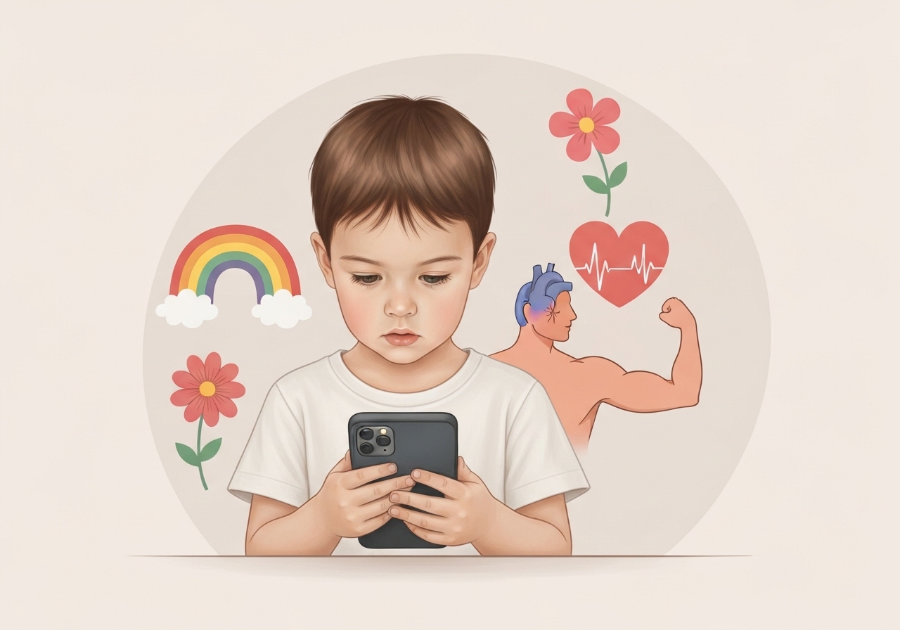 Barn under 12 år med smarttelefoner har økt risiko for helseproblemer, ifølge ny studie
