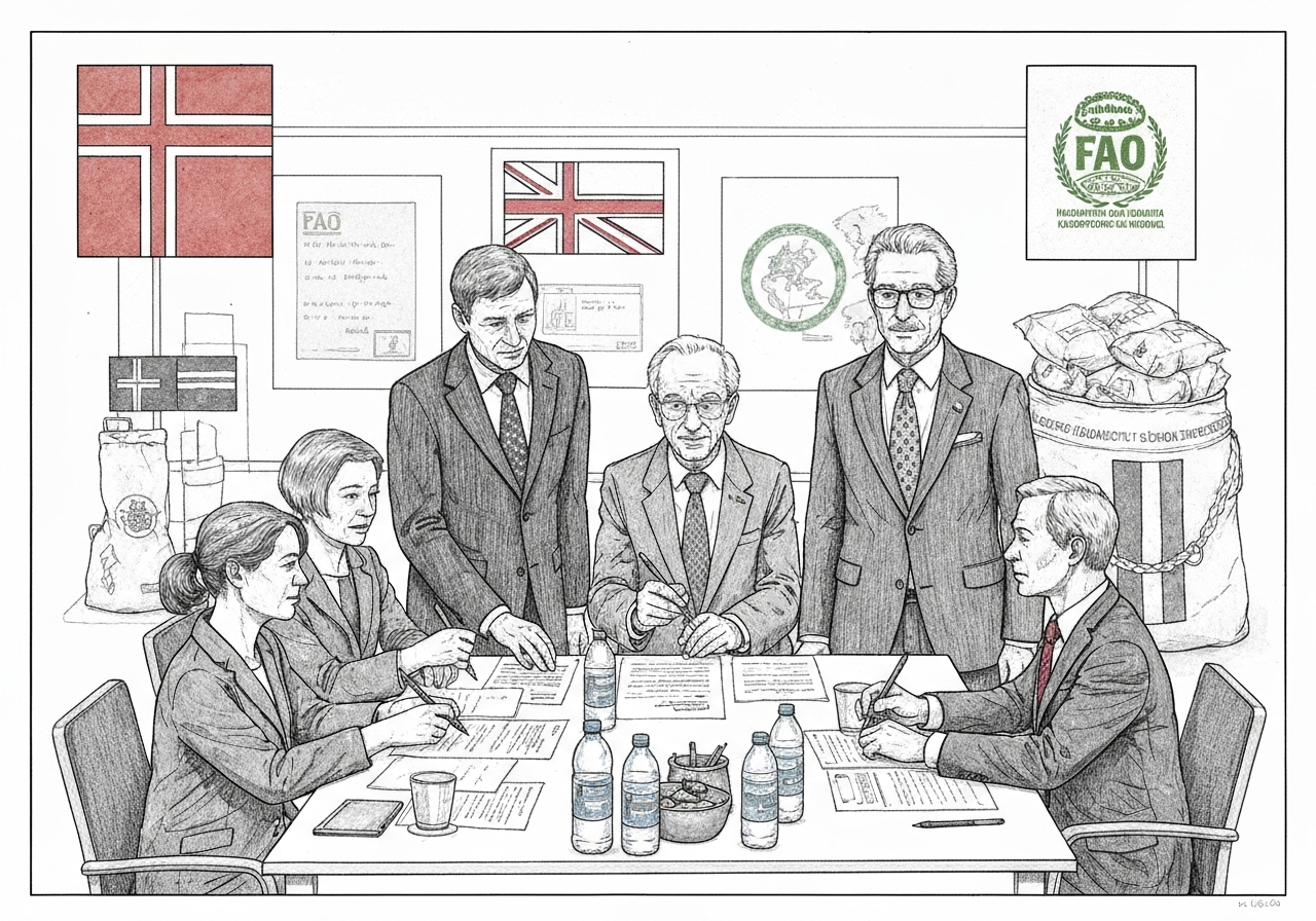 Nordiske land oppfordrer FAO til styrket innsats i krisesituasjoner