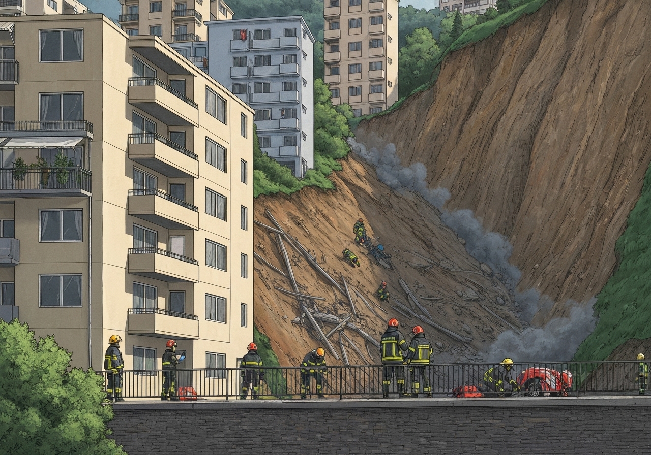 Geolog advarte om rasfare ved Carl Berner i 2021