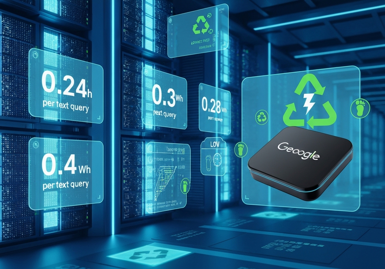 Kunstig intelligens' karbonavtrykk: Ny studie viser lavere energiforbruk per forespørsel