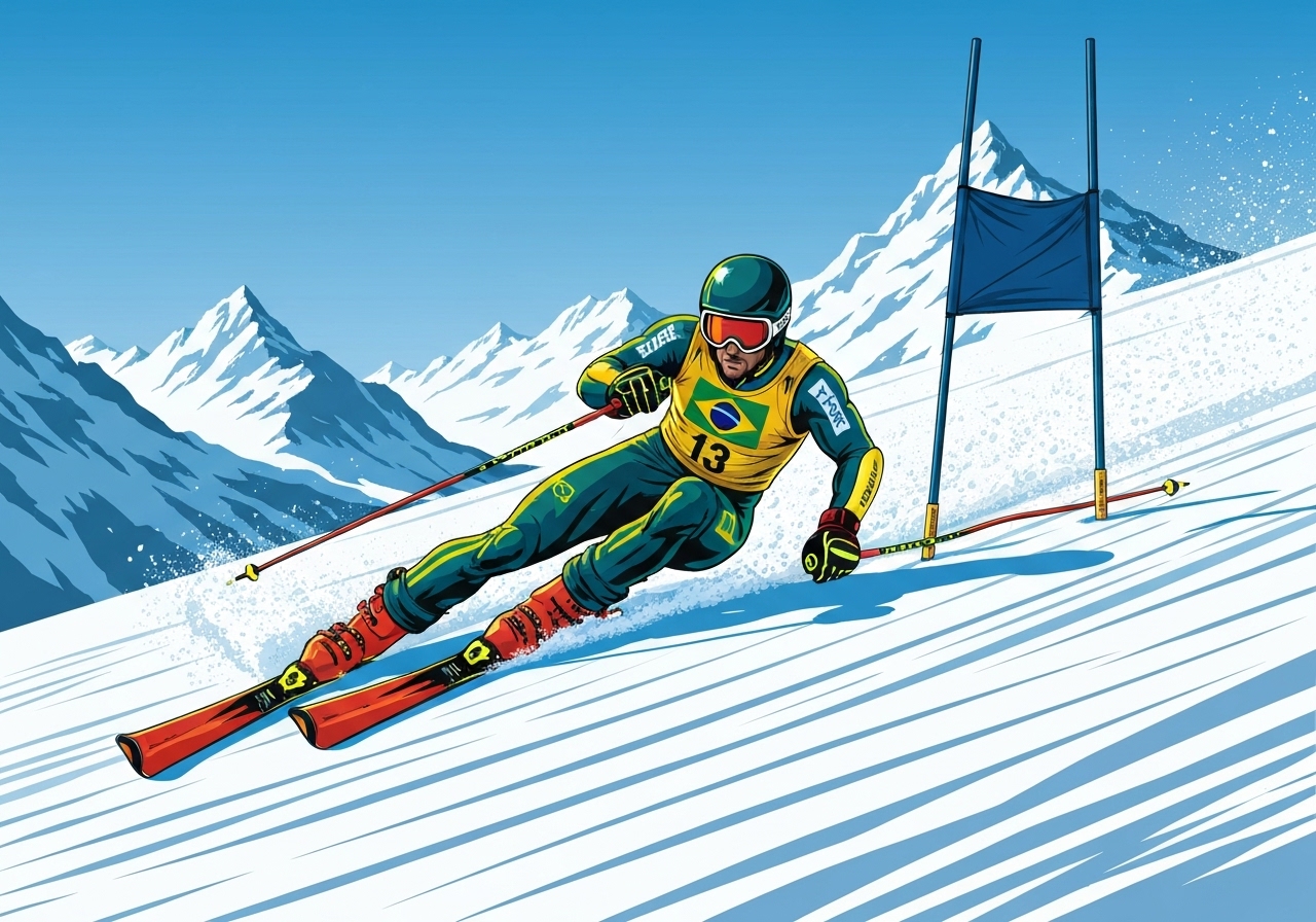 Lucas Braathen sikrer historisk verdenscupseier for Brasil