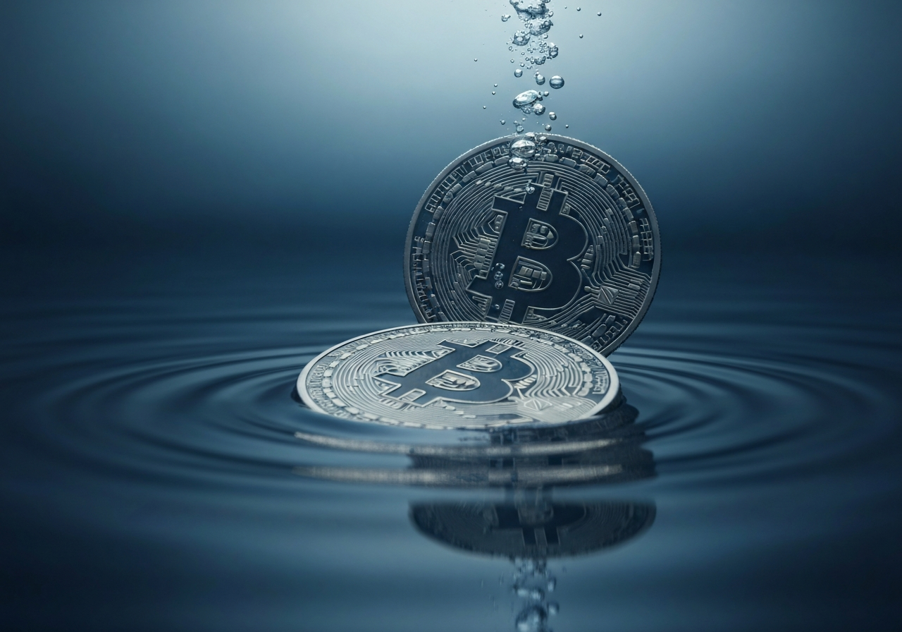 Halvparten av sirkulerende bitcoin er nå under vann for første gang siden 2022