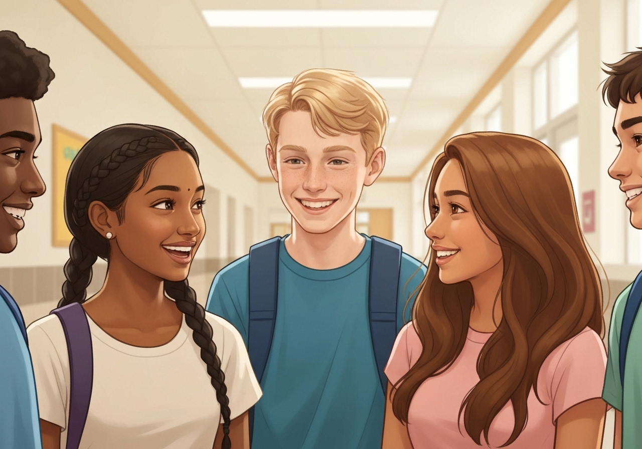 Monroe-elevers positive video går viralt og inspirerer millioner