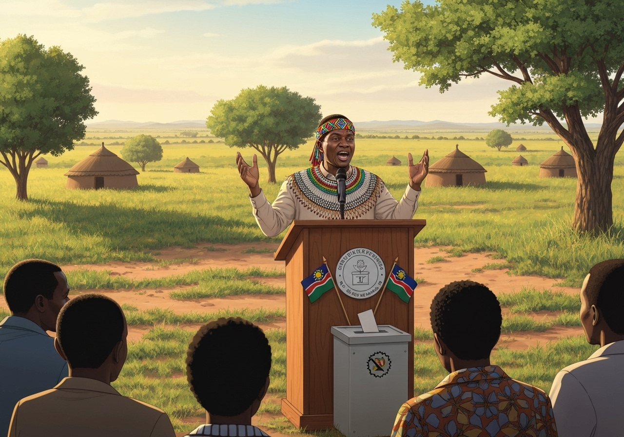 Namibisk politiker Adolf Hitler Uunona gjenvalgt for femte periode