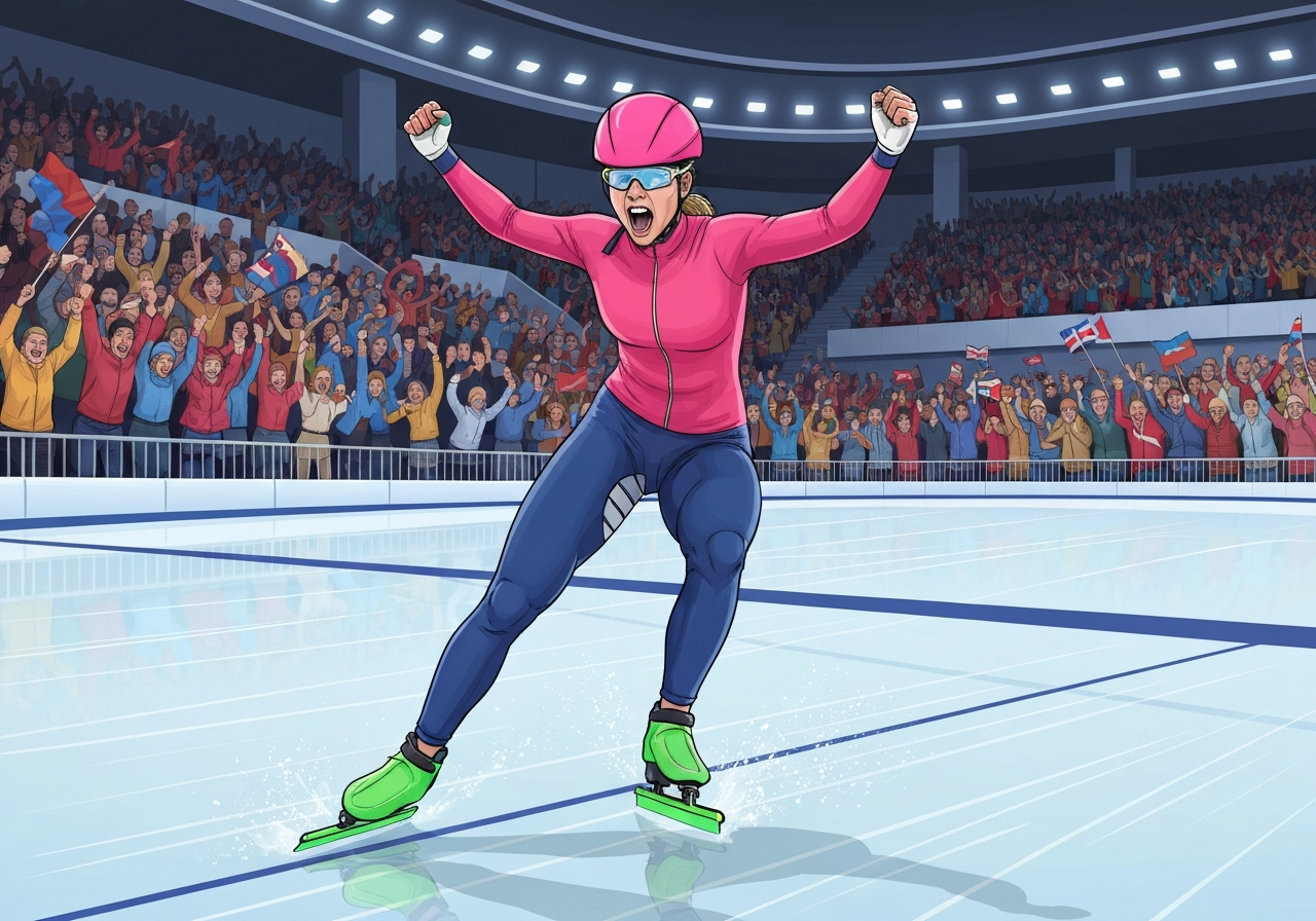 Femke Kok sikrer historisk OL-gull på 500 meter