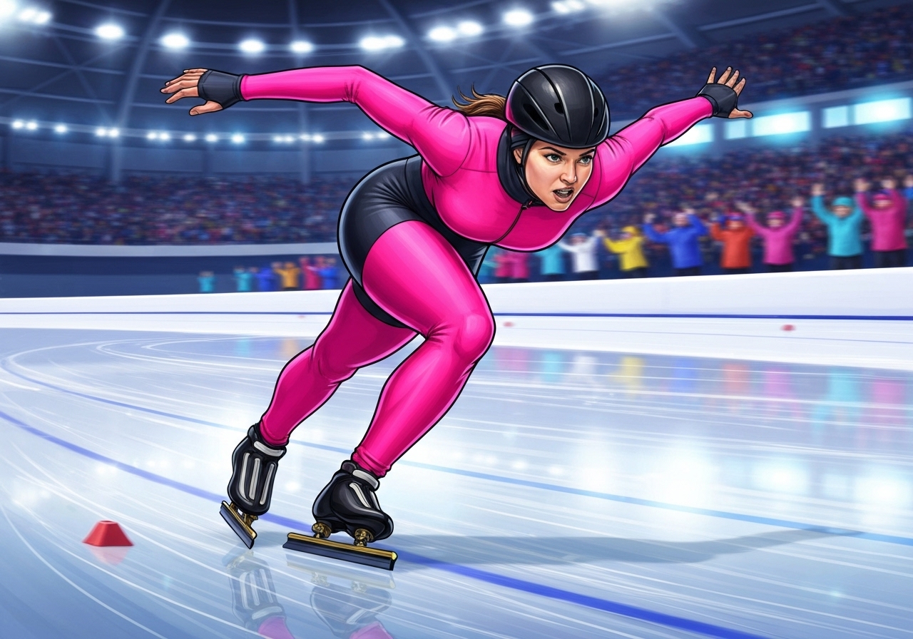 Femke Kok setter verdensrekord på 500 meter i Salt Lake City