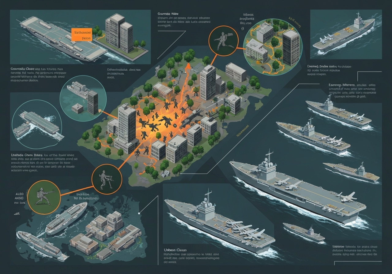 Venezuelanske styrker forbereder geriljakrig og anarkisering ved mulig amerikansk invasjon