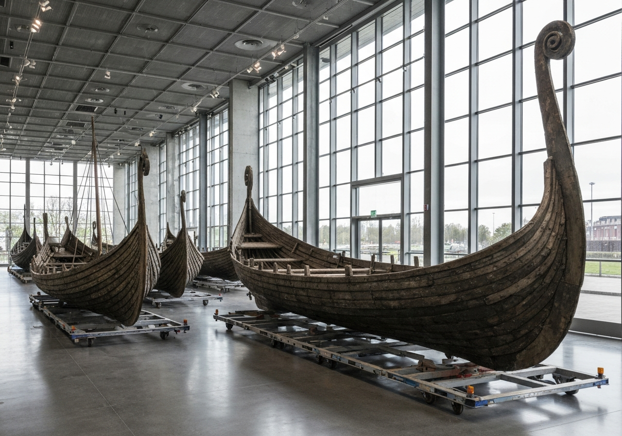 Vikingskipene flyttes til nytt museum i Oslo
