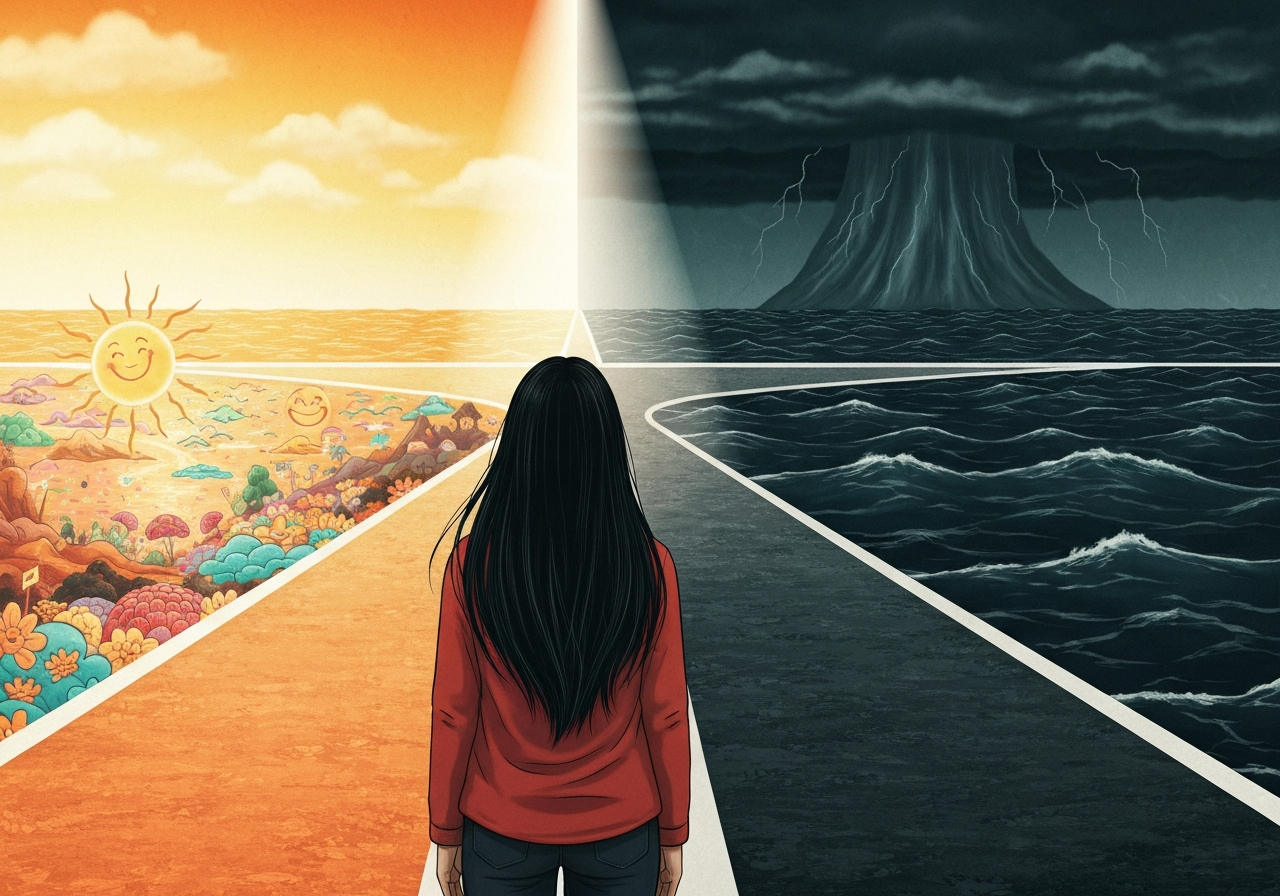 Depresjon knyttet til genuin pessimistisk skjevhet, ikke realistisk verdenssyn