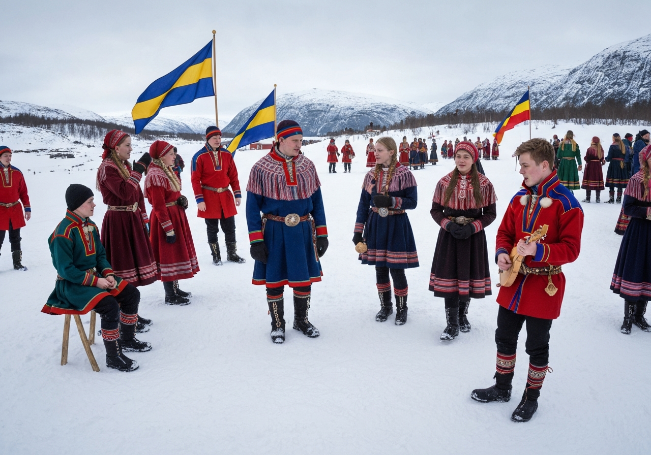 Samenes nasjonaldag feires over hele Norge