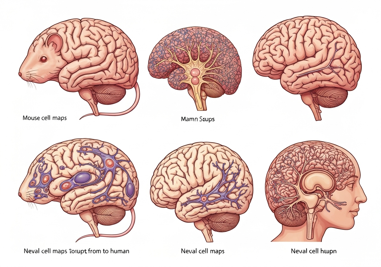 Forskere fullfører første utkast av utviklende pattedyrhjerne-celleatlas