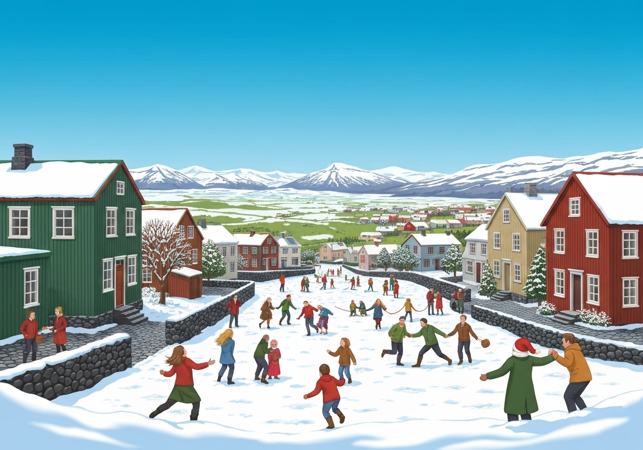 Rekordvarm jul i Island: Temperaturer nær 20 °C