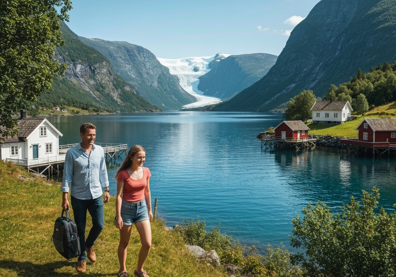 Økende popularitet for "coolcations" i Norge