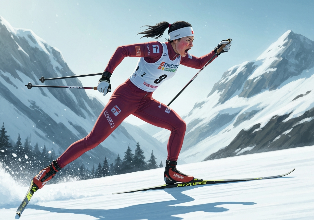 Frida Karlsson sikrer sitt andre OL-gull i skiathlon