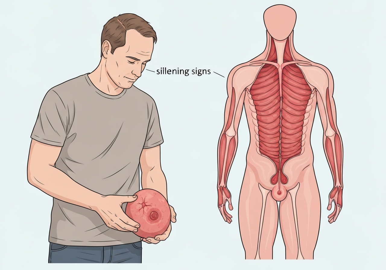 Symptomer på kreft: Advarsel til menn