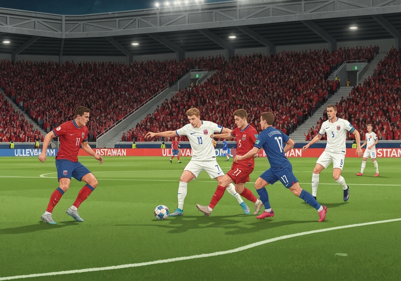 Norge møter Estland i avgjørende VM-kvalifiseringskamp