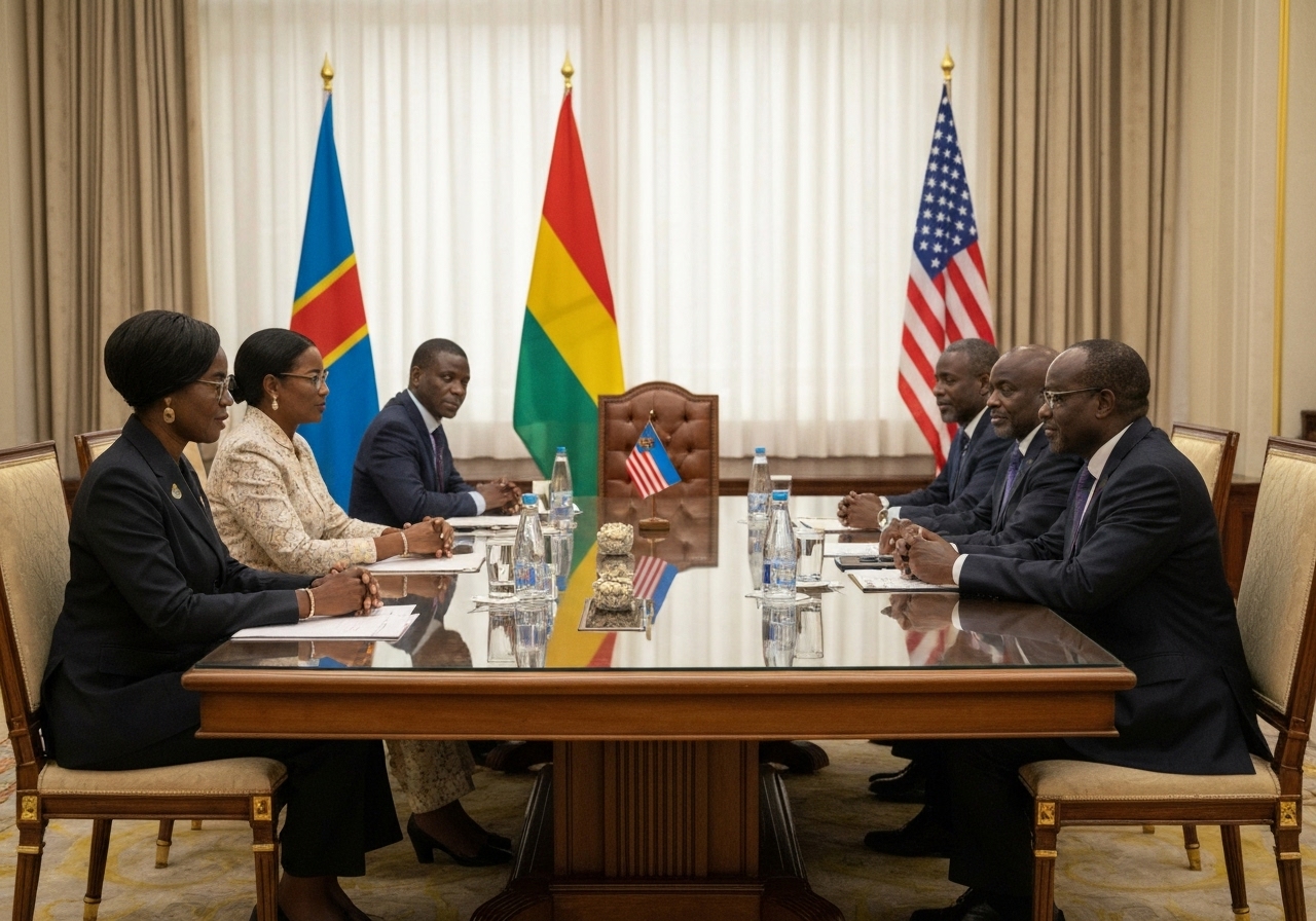 Kongo og Rwanda signerer nytt fredsavtale i Washington