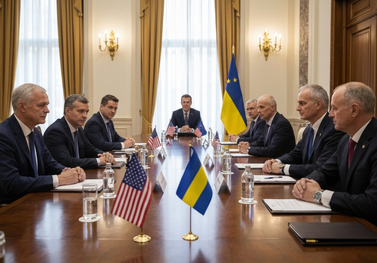 USA og Ukraina arbeider med revidert fredsplan for å avslutte krigen med Russland