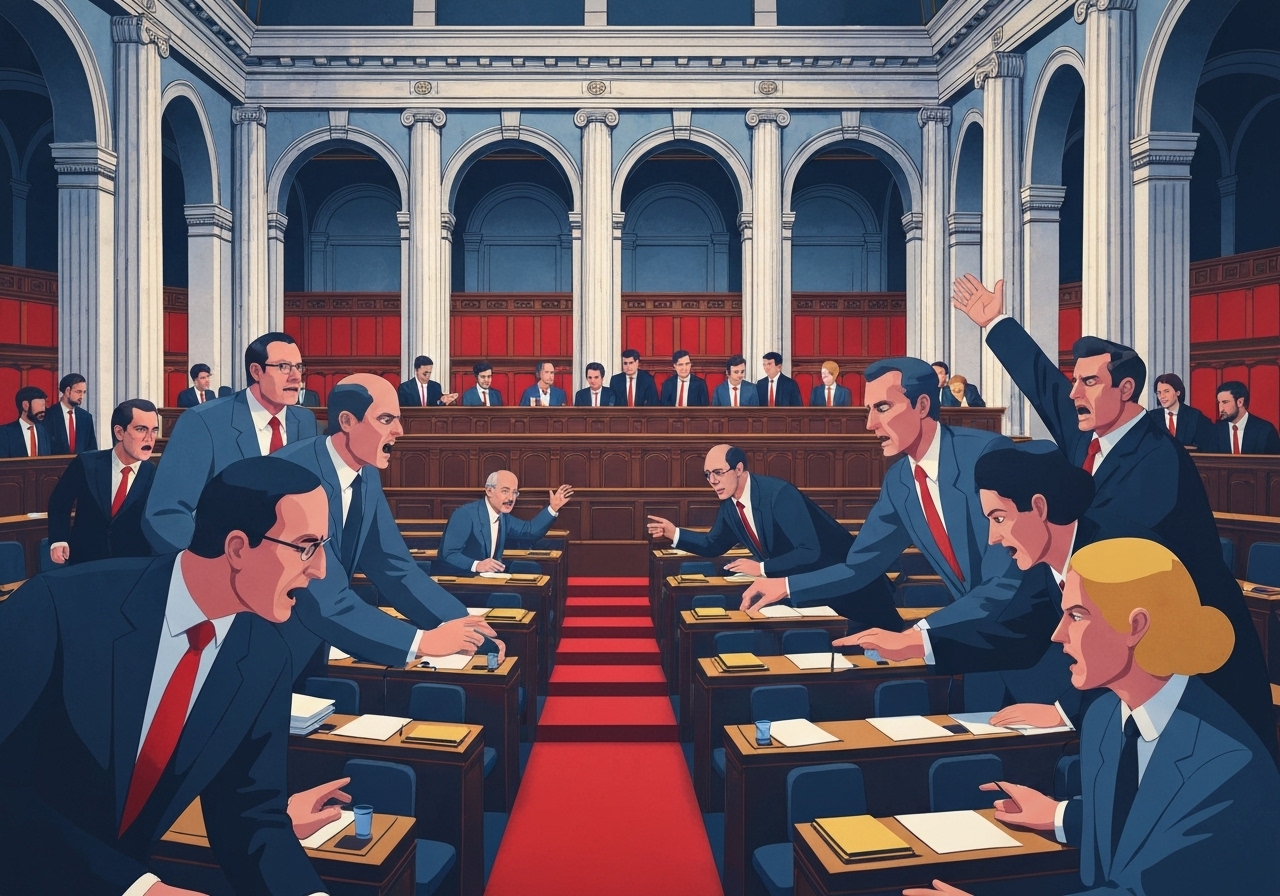 Opposisjonen kritiserer regjeringens budsjettforhandlinger