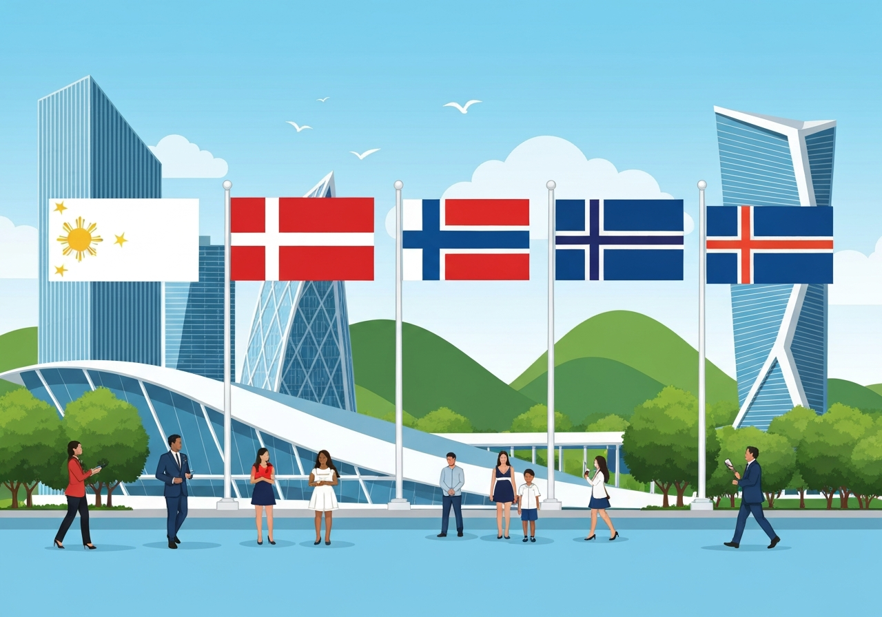 Nordiske land og Filippinene markerer milepæl med første feiring av Nordisk dag