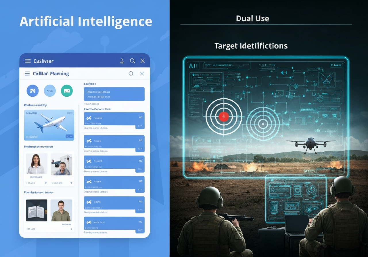 Kunstig intelligens: Fra ferieplanlegging til militære mål