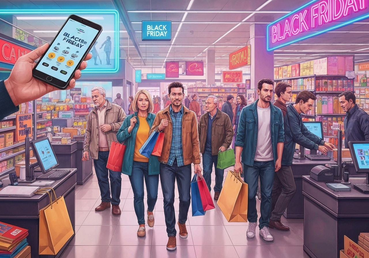 Black Friday 2025 setter ny rekord for MobilePay-transaksjoner
