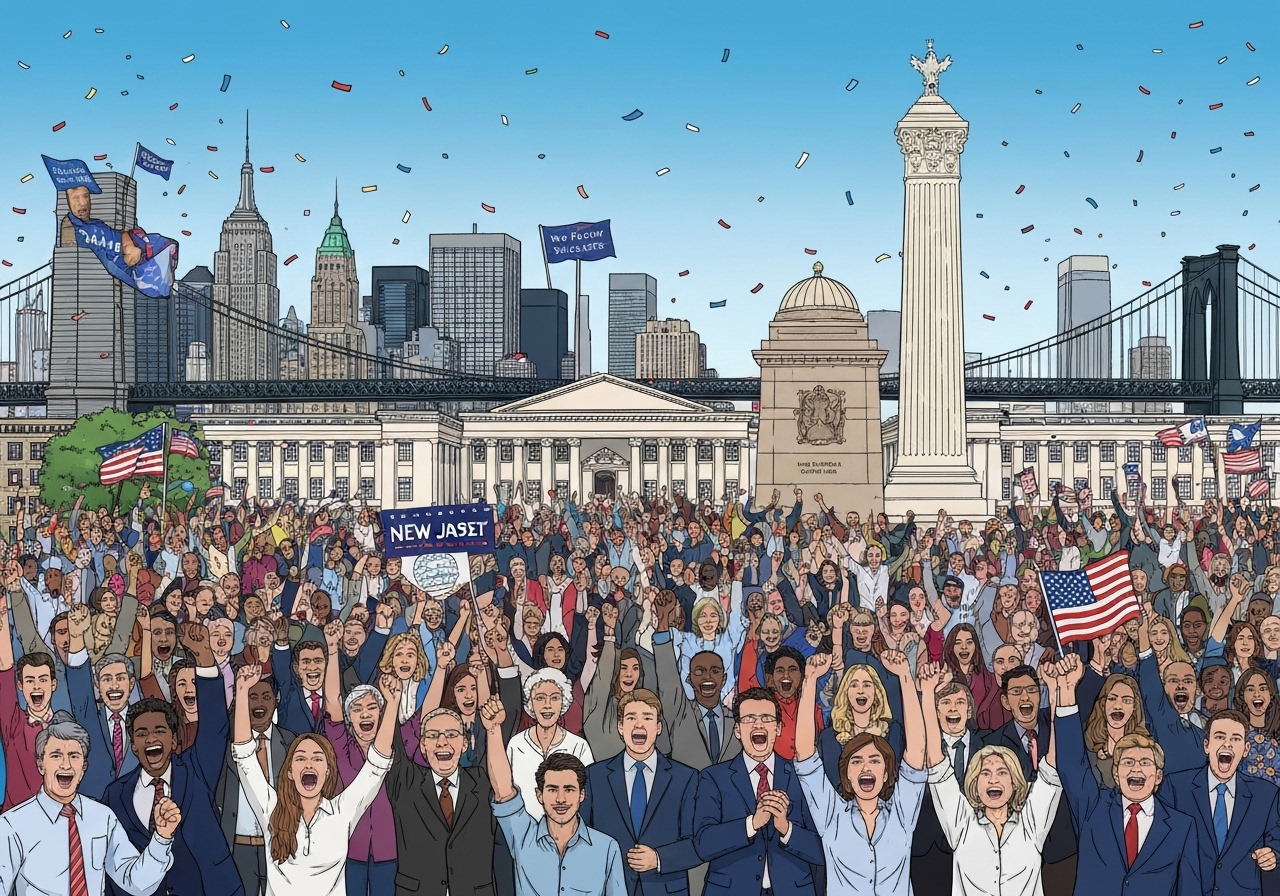 Demokrater sikrer seire i New York, New Jersey og Virginia