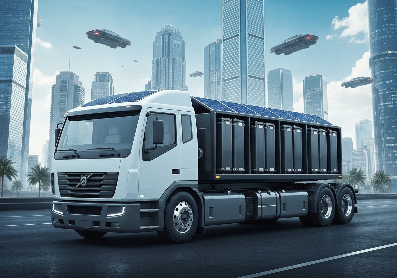 Kinesiske el-lastebiler utfordrer dieselens dominans