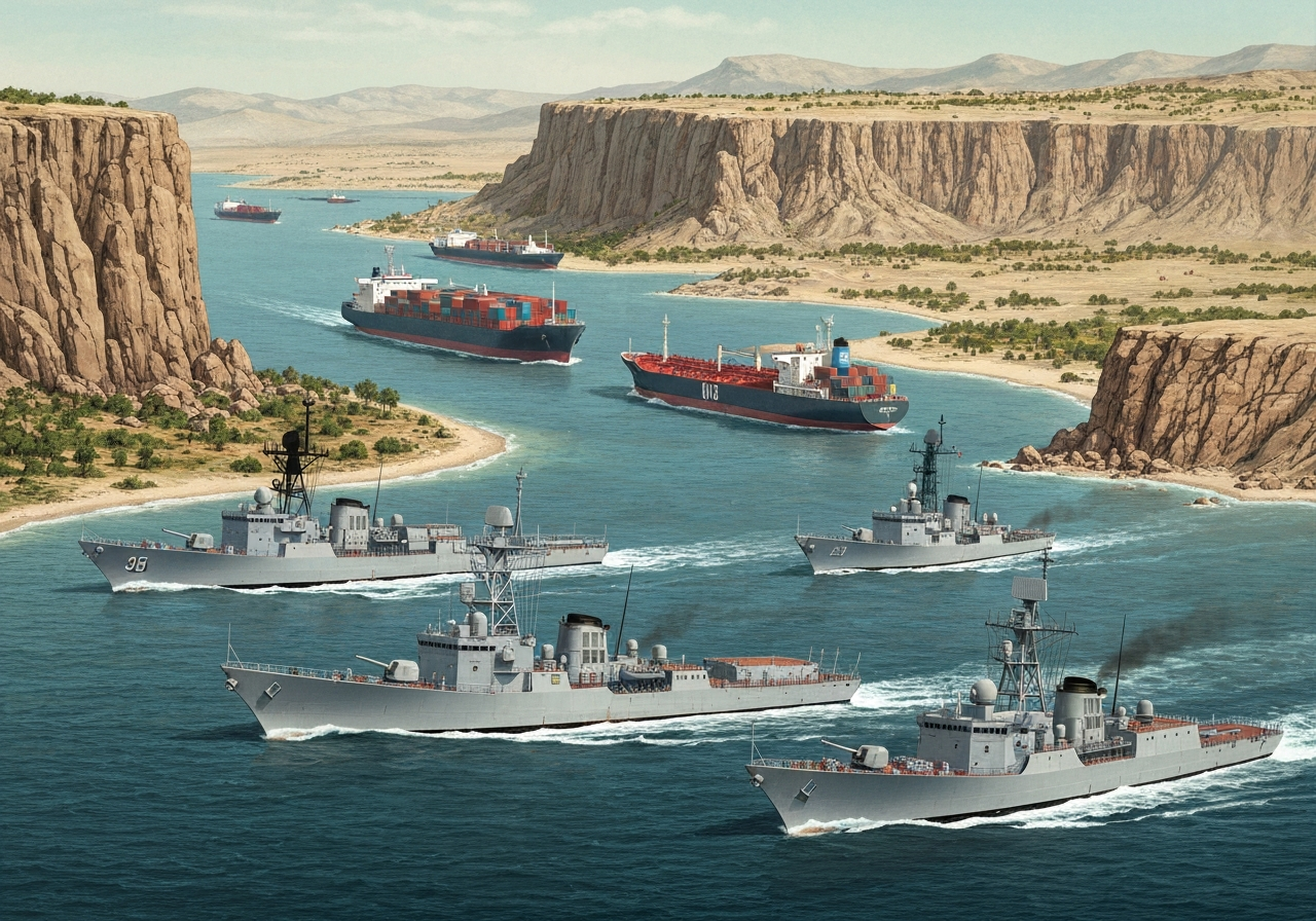 Norge og allierte fordømmer Irans blokade av Hormuzstredet