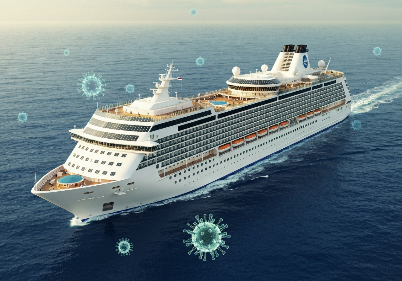 Hantavirusutbrudd på cruiseskip fører til internasjonal overvåking av passasjerer