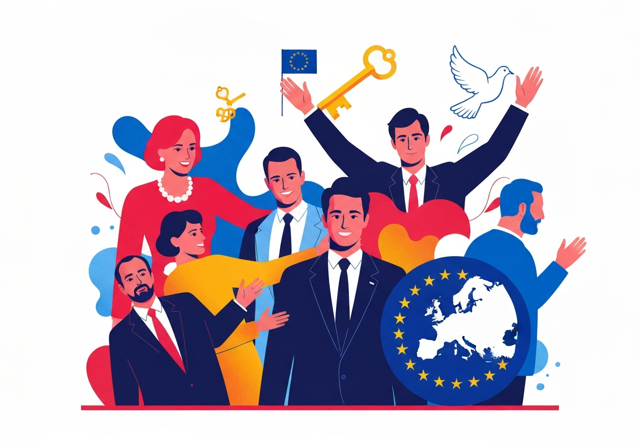 Europeiske ledere hyller Péter Magyars valgseier i Ungarn