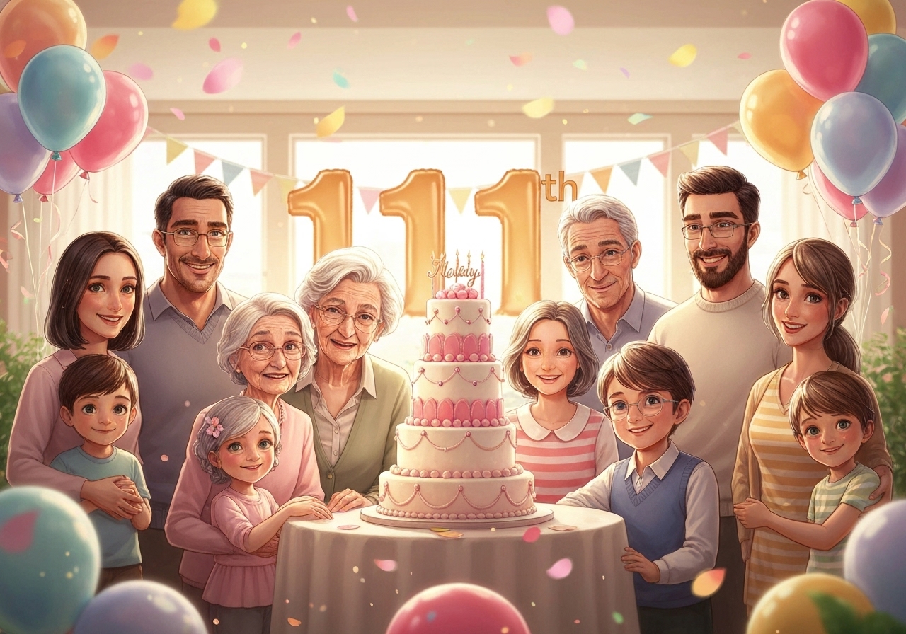 Norges eldste kvinner fyller 111 år: Lina og Margit feirer