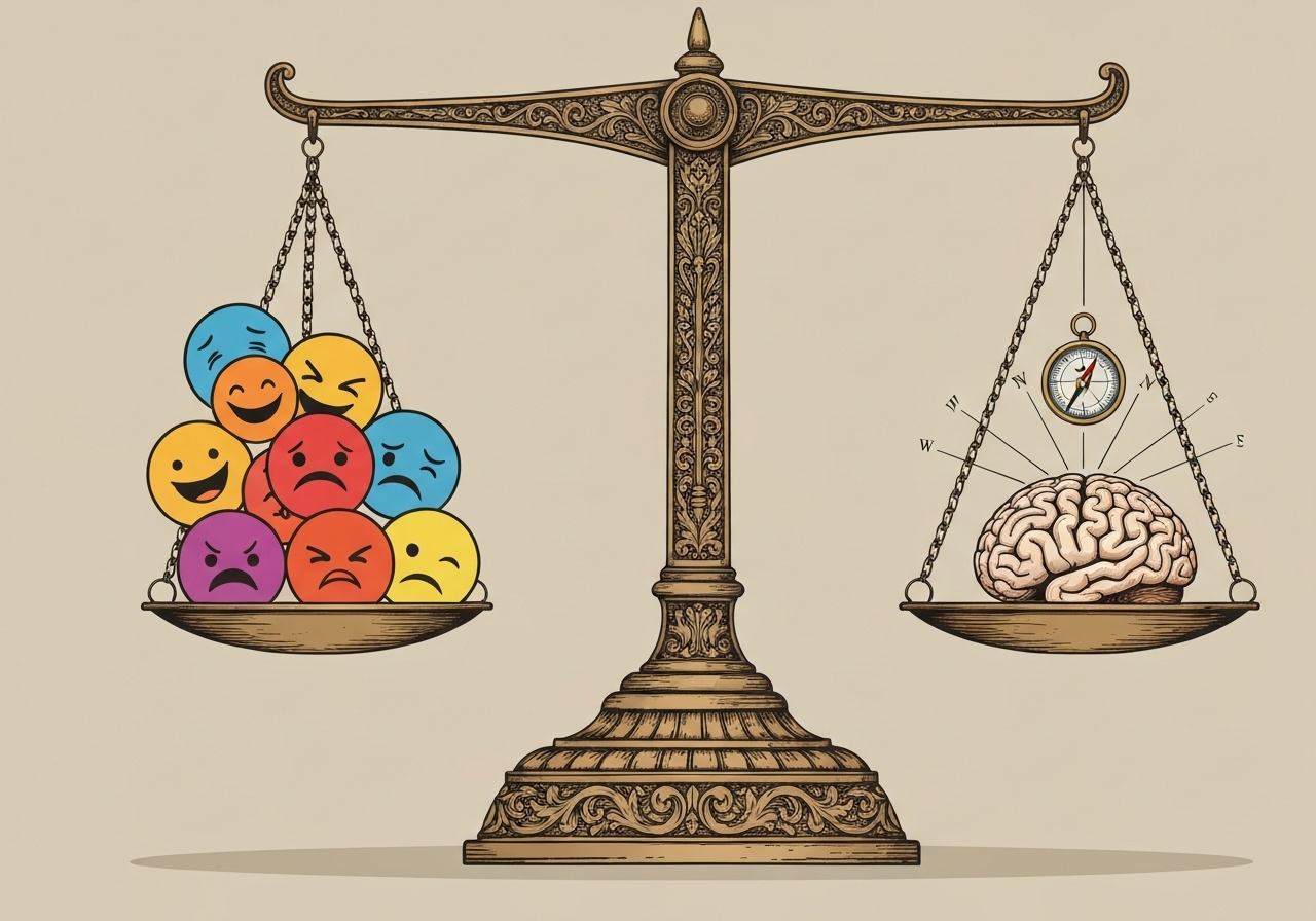 Hvordan bli mer praktisk og mindre emosjonell i hverdagen
