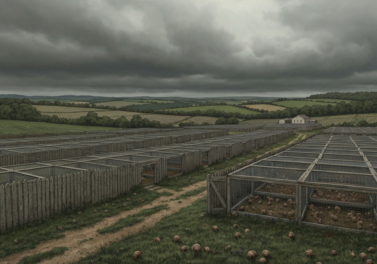 Tyver stjeler 450 kg snegler fra oppdrettsanlegg i Marne