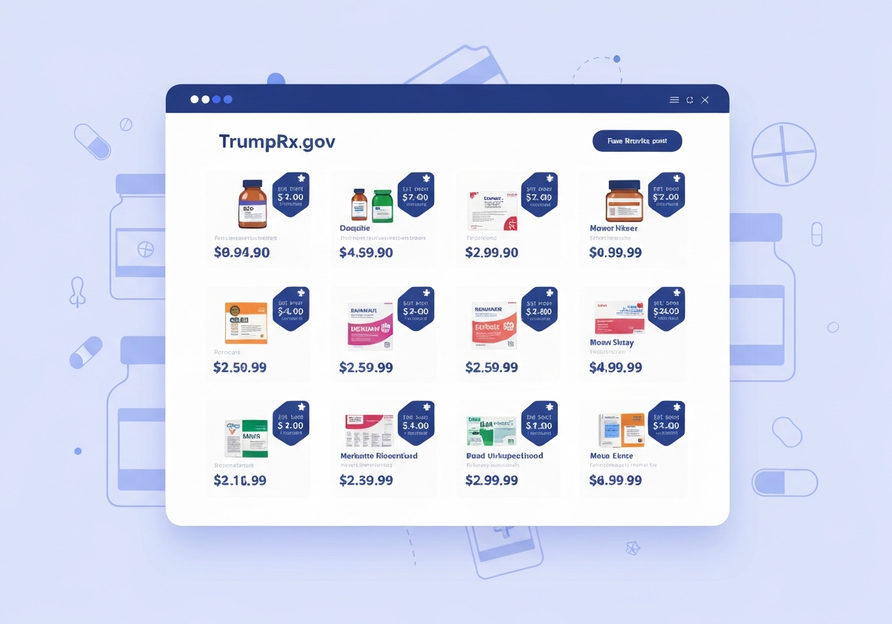 Trump lanserer TrumpRx.gov for å redusere legemiddelpriser