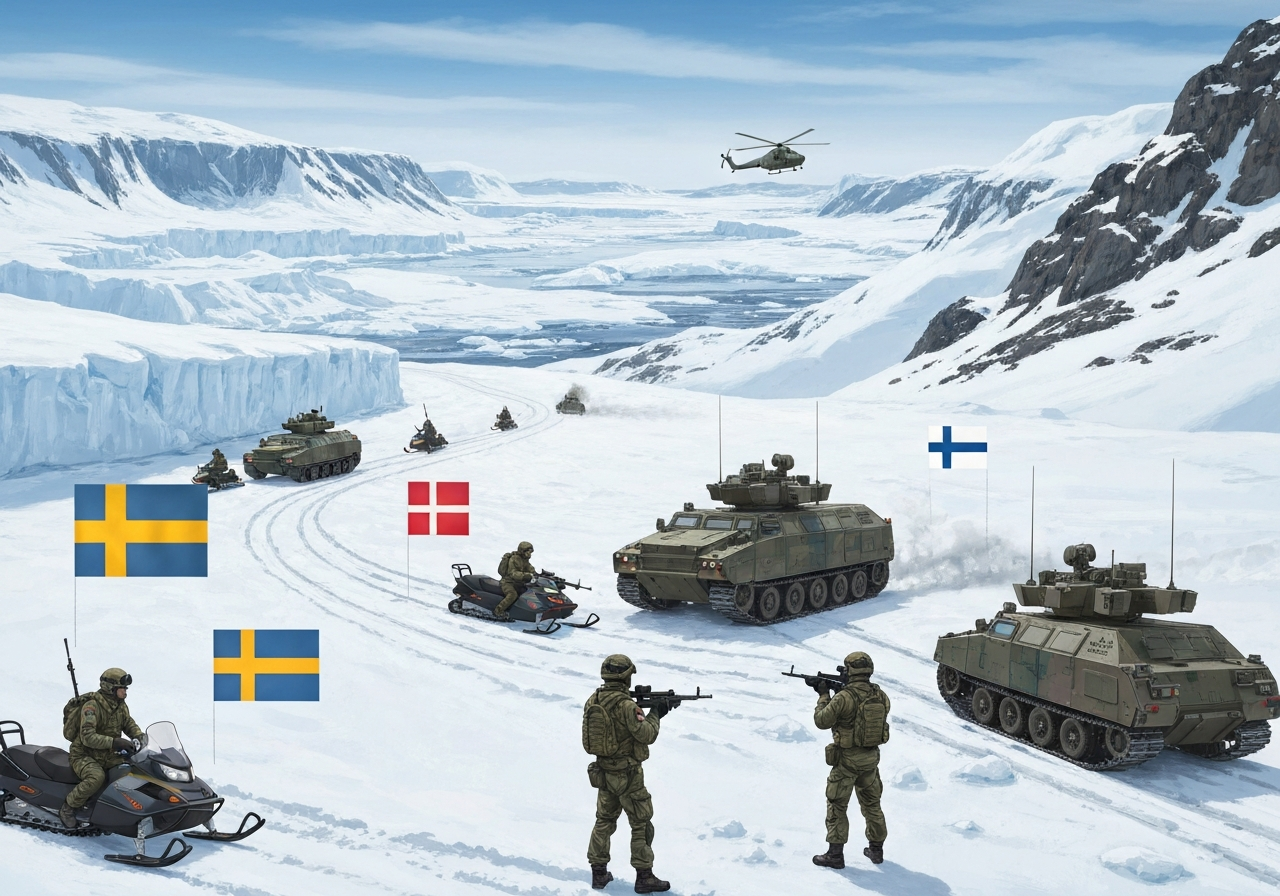 Nordens historiske forsvarssamarbeid styrkes som respons på russisk aggresjon