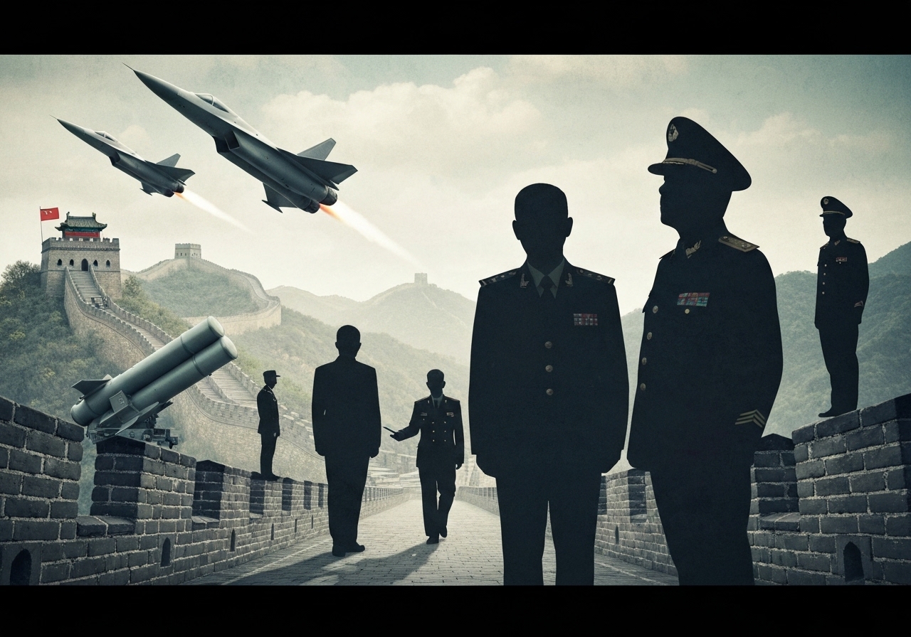 Kinas øverste generaler etterforskes for korrupsjon