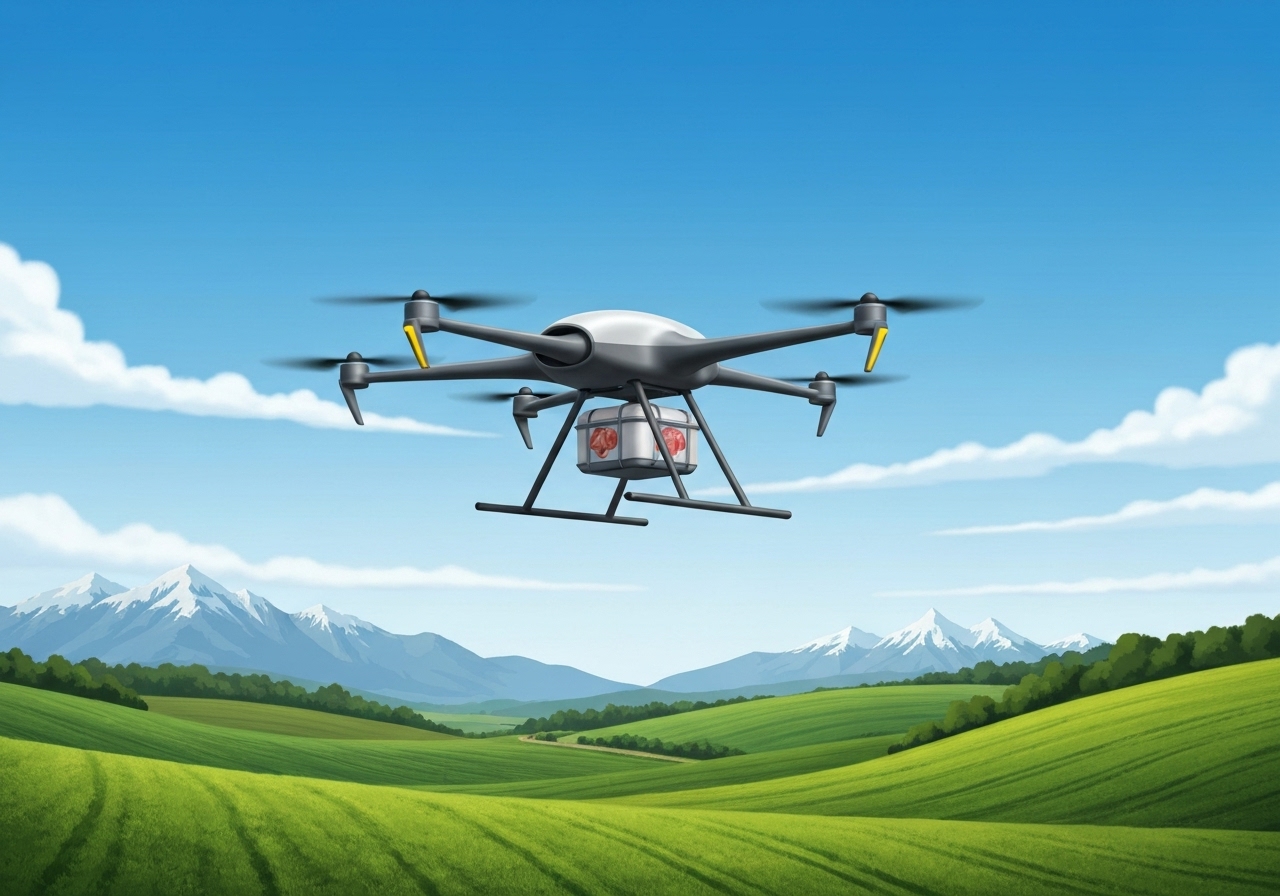 USA-droner bistår Mexico med organtransport