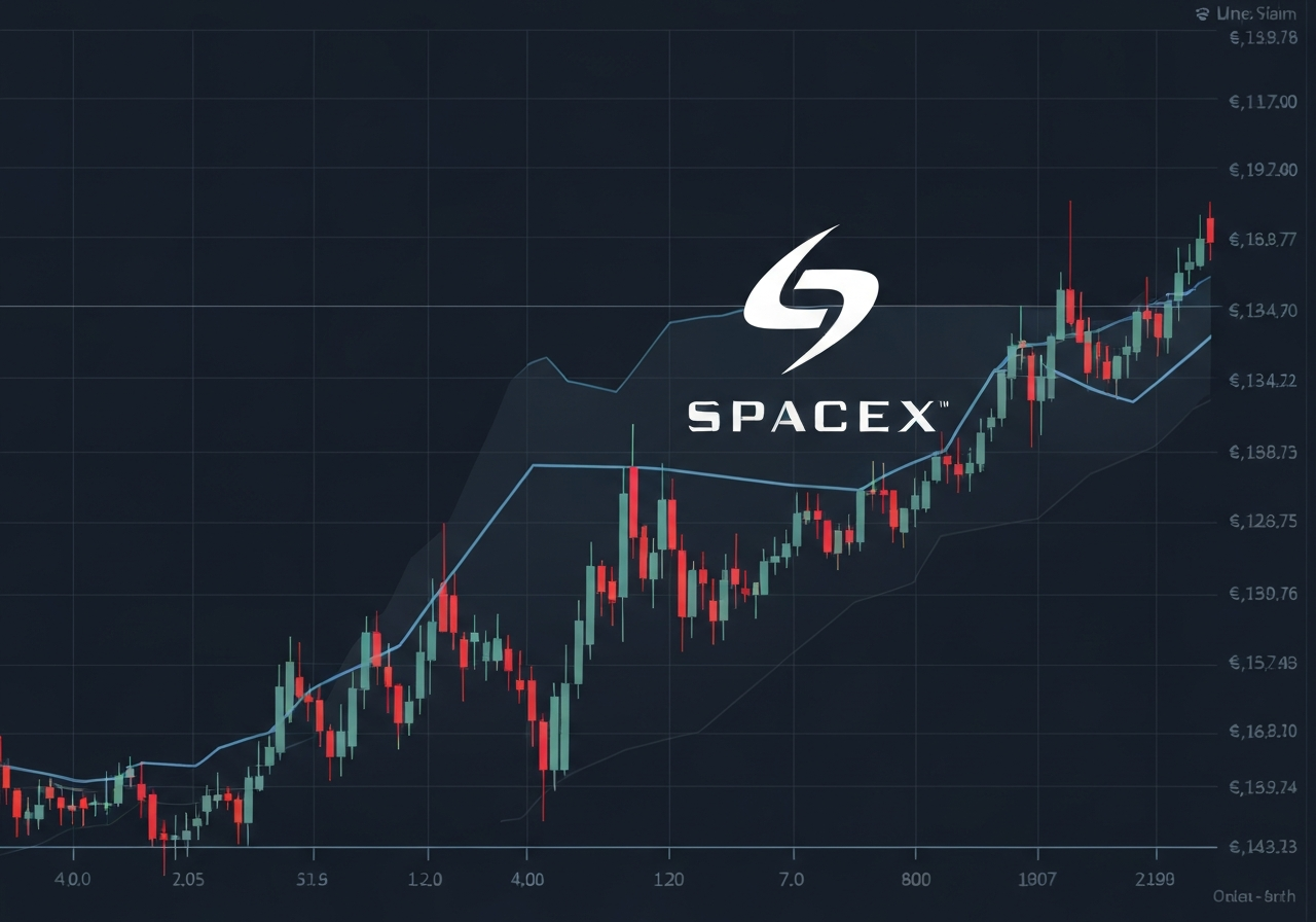 SpaceX-aksjen faller kraftig etter teknologisektorens nedgang